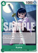 Kuina OP12-026 - Character Verde Uncommon - Near Mint - Legacy of the Master - Carta One Piece Card Game