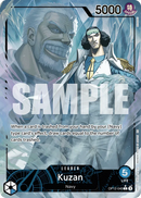Kuzan OP12-040 V2 - Leader Blu Alternate Art - Near Mint - Legacy of the Master - Carta One Piece Card Game