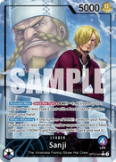Sanji OP12-041 V2 - Leader Blu/Viola Alternate Art - Near Mint - Legacy of the Master - Carta One Piece Card Game