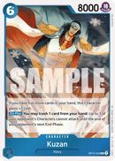 Kuzan OP12-043 V1 - Character Blu Rare - Near Mint - Legacy of the Master - Carta One Piece Card Game
