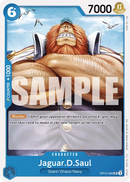 Jaguar.D.Saul OP12-050 - Character Blu Uncommon - Near Mint - Legacy of the Master - Carta One Piece Card Game