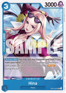 Hina OP12-051 - Character Blu Uncommon - Near Mint - Legacy of the Master - Carta One Piece Card Game