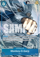 Monkey.D.Garp OP12-056 V2 - Character Blu Alternate Art - Near Mint - Legacy of the Master - Carta One Piece Card Game