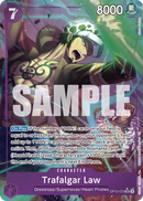 Trafalgar Law OP12-073 V2 - Character Viola Alternate Art - Near Mint - Legacy of the Master - Carta One Piece Card Game
