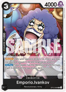 Emporio.Ivankov OP12-084 - Character Nero Uncommon - Near Mint - Legacy of the Master - Carta One Piece Card Game