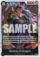 Monkey.D.Dragon OP12-094 V1 - Character Nero Super Rare - Near Mint - Legacy of the Master - Carta One Piece Card Game