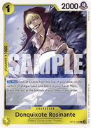 Donquixote Rosinante OP12-108 V1 - Character Giallo Rare - Near Mint - Legacy of the Master - Carta One Piece Card Game