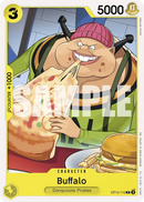 Buffalo OP12-110 - Character Giallo Common - Near Mint - Legacy of the Master - Carta One Piece Card Game