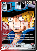 Sabo OP13-004 V2 - Leader Rosso/Nero Alternate Art - Near Mint - Carrying on his Will - Carta One Piece Card Game