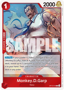Monkey.D.Garp OP13-016 V1 - Character Rosso Rare - Near Mint - Carrying on his Will - Carta One Piece Card Game