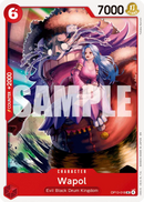 Wapol OP13-018 - Character Rosso Uncommon - Near Mint - Carrying on his Will - Carta One Piece Card Game