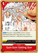 Gum-Gum Gatling Gun OP13-021 - Event Rosso Common - Near Mint - Carrying on his Will - Carta One Piece Card Game