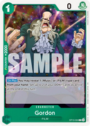 Gordon OP13-024 - Character Verde Common - Near Mint - Carrying on his Will - Carta One Piece Card Game