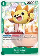 Sunny-Kun OP13-026 - Character Verde Common - Near Mint - Carrying on his Will - Carta One Piece Card Game