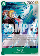 Sanji OP13-027 V1 - Character Verde Rare - Near Mint - Carrying on his Will - Carta One Piece Card Game