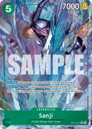 Sanji OP13-027 V2 - Character Verde Alternate Art - Near Mint - Carrying on his Will - Carta One Piece Card Game