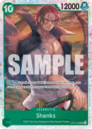 Shanks OP13-028 V1 - Character Verde Super Rare - Near Mint - Carrying on his Will - Carta One Piece Card Game