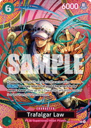 Trafalgar Law OP13-031 - Character Verde Special Rare - Near Mint - Adventure On Kami's Island - Carta One Piece Card Game