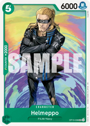 Helmeppo OP13-036 - Character Verde Uncommon - Near Mint - Carrying on his Will - Carta One Piece Card Game