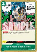 Gum-Gum Snake Shot OP13-039 - Event Verde Common - Near Mint - Carrying on his Will - Carta One Piece Card Game