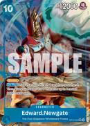 Edward.Newgate OP13-042 V2 - Character Blu Alternate Art - Near Mint - Carrying on his Will - Carta One Piece Card Game