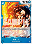 Fossa OP13-047 - Character Blu Common - Near Mint - Carrying on his Will - Carta One Piece Card Game