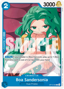 Boa Sandersonia OP13-050 - Character Blu Common - Near Mint - Carrying on his Will - Carta One Piece Card Game