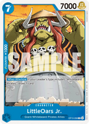 LittleOars Jr. OP13-056 - Character Blu Common - Near Mint - Carrying on his Will - Carta One Piece Card Game