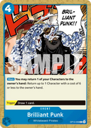Brilliant Punk OP13-059 - Event Blu Common - Near Mint - Carrying on his Will - Carta One Piece Card Game