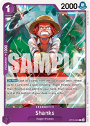 Shanks OP13-065 V1 - Character Viola Rare - Near Mint - Carrying on his Will - Carta One Piece Card Game