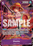 Shanks OP13-065 V2 - Character Viola Alternate Art - Near Mint - Carrying on his Will - Carta One Piece Card Game