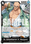 St. Ethanbaron V. Nusjuro OP13-080 V1 - Character Nero Rare - Near Mint - Carrying on his Will - Carta One Piece Card Game