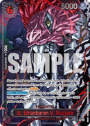 St. Ethanbaron V. Nusjuro OP13-080 V3 - Character Nero Special Rare - Near Mint - Carrying on his Will - Carta One Piece Card Game