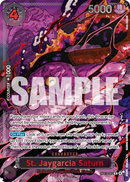 St. Jaygarcia Saturn OP13-083 V3 - Character Nero Special Rare - Near Mint - Carrying on his Will - Carta One Piece Card Game