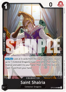 Saint Shalria OP13-086 - Character Nero Uncommon - Near Mint - Carrying on his Will - Carta One Piece Card Game
