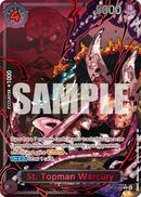 St. Topman Warcury OP13-089 V3 - Character Nero Special Rare - Near Mint - Carrying on his Will - Carta One Piece Card Game