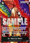 St. Marcus Mars OP13-091 V2 - Character Nero Alternate Art - Near Mint - Carrying on his Will - Carta One Piece Card Game