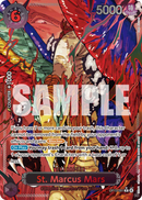 St. Marcus Mars OP13-091 V3 - Character Nero Special Rare - Near Mint - Carrying on his Will - Carta One Piece Card Game