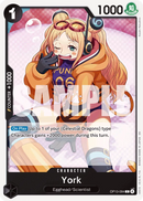 York OP13-094 - Character Nero Common - Near Mint - Carrying on his Will - Carta One Piece Card Game