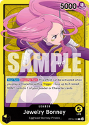 Jewelry Bonney OP13-100 V1 - Leader Giallo - Near Mint - Carrying on his Will - Carta One Piece Card Game