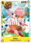 Atlas OP13-101 - Character Giallo Uncommon - Near Mint - Carrying on his Will - Carta One Piece Card Game