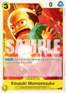 Kouzuki Momonosuke OP13-105 - Character Giallo Common - Near Mint - Carrying on his Will - Carta One Piece Card Game