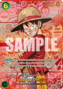 Monkey.D.Luffy OP13-118 V5 - Character Verde Manga Rare - Near Mint - Carrying on his Will - Carta One Piece Card Game