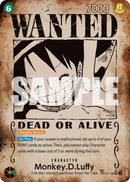 Monkey.D.Luffy OP13-118 V3 - Character Verde Special Rare - Near Mint - Carrying on his Will - Carta One Piece Card Game