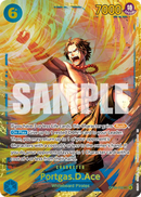 Portgas.D.Ace OP13-119 V1 - Character Blu Secret Rare - Near Mint - Carrying on his Will - Carta One Piece Card Game