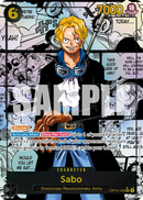 Sabo OP13-120 V4 - Character Nero Manga Rare - Near Mint - Carrying on his Will - Carta One Piece Card Game