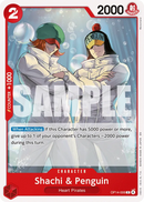 Shachi & Penguin OP14-006 - Character Rosso Common - Near Mint - The Azure Sea's Seven - Carta One Piece Card Game