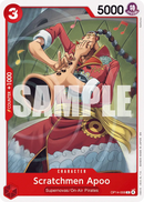 Scratchmen Apoo OP14-008 - Character Rosso Common - Near Mint - The Azure Sea's Seven - Carta One Piece Card Game