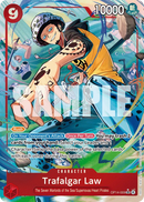 Trafalgar Law OP14-009 V2 - Character Rosso Alternate Art - Near Mint - The Azure Sea's Seven - Carta One Piece Card Game