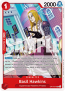 Basil Hawkins OP14-010 - Character Rosso Uncommon - Near Mint - The Azure Sea's Seven - Carta One Piece Card Game